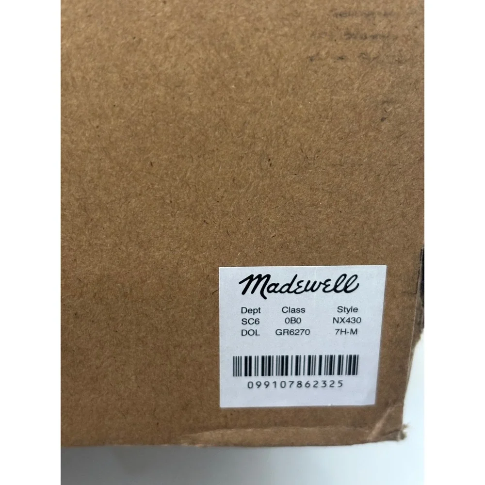 Madewell Idris Ankle Boot Suede Dark Olive Green NX430 Womens 7.5 - Picture 9 of 10